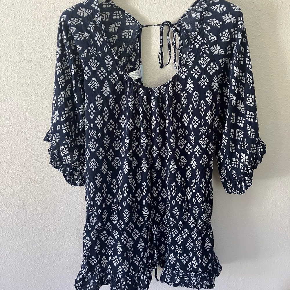 Eberjey boho mini swim cover up. Size S/M